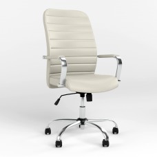 Кресло поворотное BRUNO (COMFORT+TILT) ECO-50 (Белый) (NWS-125369)
