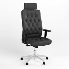 Кресло поворотное CHESTER R HR STEEL WA ST AL70 ECO-30 (Черный) (NWS-125580)