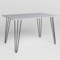 Стіл ALLER BLACK (18)-1200х800х750 Сірий (NWS-130331)