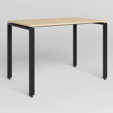 Стол BERN BLACK (18)-1100х680х750 Береза ​​полярная (NWS-130651)