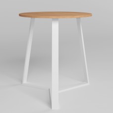 Стол CALIPSO WHITE (18) D680 Бук (NWS-130741)