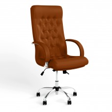 Кресло поворотное FIDEL STEEL CHROME TILT CHR68 P LE-I (Охра) (NWS-125943)
