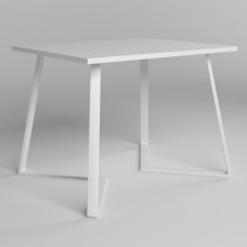Стол FRIDAY WHITE (25) 1000х800 Белый (NWS-130901)