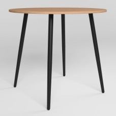 Стіл MODERN LITE BLACK (18) D900х750 4LБук (NWS-131351)