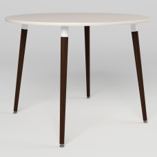 Стіл MODERN WOOD WHITE BEIGE (19) D1000 4L Бук ЛАК 1.031 (NWS-131441)