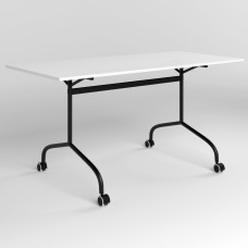 Стол RUNN BLACK (18) 1500х700 Белый (NWS-131631)