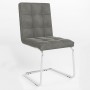 Стул на раме RALPH CF CHROME (BOX-2) PUMA-03 (Светло-серый) (NWS-129096)