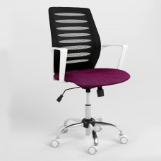 Кресло поворотное WEBSTAR WHITE GTP TILT CHR61 OH-5 C-74 (фиолетовый) (NWS-125016)