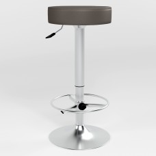 Стілець барний TACO HOKER CHROME (BOX-1) ECO-70 (Сірий) (NWS-122269)