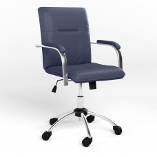 Стул поворотный SAMBA GTP (BOX-2) P ECO-22 (Синий) (NWS-124730)
