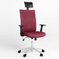 Кресло поворотное AIR R NET HR LUM CHROME SL AL70 ZT-15 (Бордовый) (NWS-125171)