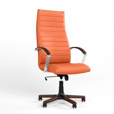Кресло поворотное IRIS WOOD LB TILT EX4 P ECO-72 (Оранжевый) (NWS-126331)