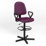 Стул поворотный REGAL GTP NEW RING BASE STOPKI PM60 C-74 (Фиолетовый) (NWS-132101)