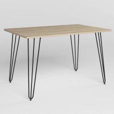Стіл ALLER BLACK (18)-1200х800х750 Бук артизан /Чорний (NWS-122724)