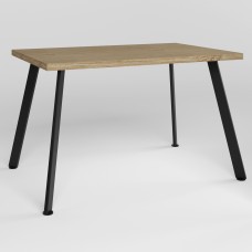 Стіл LENARD BLACK (36) 1200х800 Дуб Кам'яний (NWS-131092)