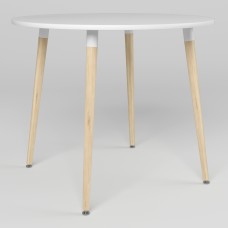 Стіл MODERN WOOD WHITE (19) D900 4L WHITE/Бук ЛАК 1.018 (NWS-131432)