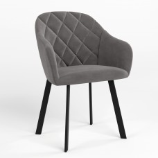 Крiсло на рамi WESTER NXL BLACK (BOX-1) SORO-93 (Сірий) (NWS-123074)