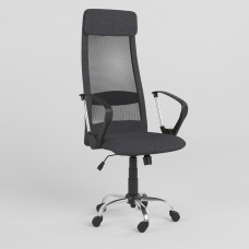 Крісло поворотне FRANK GTP TILT CHR68 P OH-14/C-38 (Сірий/Антрацит) (NWS-123676)