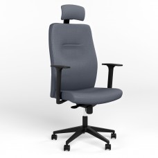 Крісло поворотне VISION R HR ST PL70 P CN-206 (Сірий) (NWS-127146)