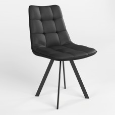 Стул на раме FORM 4L BLACK (BOX-1) SQR ECO-30 (Черный) (NWS-121367)