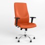 Кресло поворотное SOLO UP R STEEL WA ST CHR68 ECO-72 (Оранжевый) (NWS-126997)