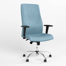 Кресло поворотное SOLO UP R STEEL WA ST CHR68 CSE-20 (Голубой) (NWS-127000)