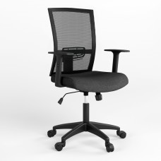Крісло поворотне STILO R SL PL64 P OH-5 ZT-24 (Графітовий) (NWS-126892)
