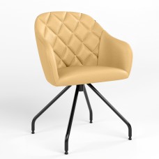 Крiсло на рамi WESTER 4S BLACK ECO-01 (Бежевий) (NWS-122982)
