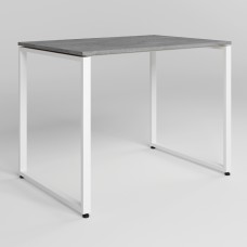 Стол BRAVOS WHITE (18) 1000х680 Бетонный камень (NWS-130683)