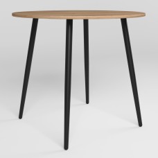 Стіл MODERN LITE BLACK (18) D900х750 4L Дуб золотий (NWS-131353)