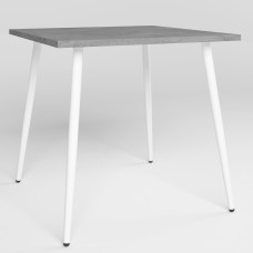 Стіл MODERN LITE WHITE (18) 800х800х750 Бетонний Камінь (NWS-131193)