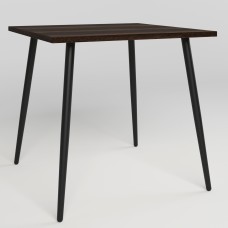 Стол MODERN LITE BLACK (18) 800х800х750 Орех тееполо (NWS-131213)