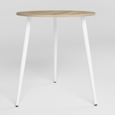 Стол MODERN LITE WHITE (18) D700х750 Бук артизан (NWS-131263)