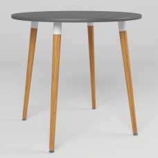 Стол MODERN WOOD ANTR(19) D800 4L WHITE/Бук ЛАК 1.007 (NWS-131413)