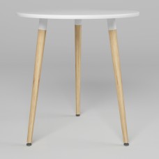 Стіл MODERN WOOD WHITE (19) D700 WHITE/Бук ЛАК 1.018 (NWS-131403)
