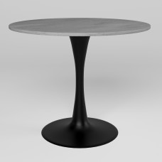 Стіл PEONY BLACK (18) D890 Бетонний Камінь (NWS-131483)
