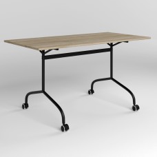 Стіл RUNN BLACK (18) 1400х700 ДУБ СОНОМА (NWS-131593)
