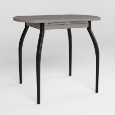 Стіл TALIO EXT BLACK (25) 900/1220х600 Сірий шифер (NWS-131743)