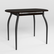 Стіл TALIO EXT LITE BLACK (18) 1000/1320х600 Венге магія (NWS-131803)
