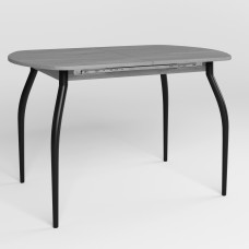 Стол TALIO EXT LITE BLACK (18) 1200/1520х800 Бетонный камень (NWS-131873)