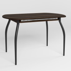 Стол TALIO EXT LITE BLACK (18) 1200/1520х800 Орех Тиеполо (NWS-131883)