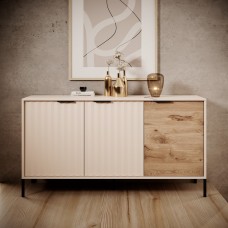Комод Perfect Home Рейв / Rave 3-дверний 3D/153 Беж/вікінг (PFH-091088)