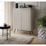 Комод Perfect Home Зова / Zova 2-дверний з чорними ніжками K103 Кашемір (PFH-091283)