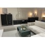 Комод високий Perfect Home Ларс / Lars 2-дверний з 2 шухлядами 2D2S/104 Антрацит (PFH-091020)