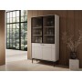 Витрина Perfect Home Джапанди / Japandi WT104 2-дверная Кашемир (PFH-091472)