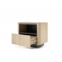 Тумба приліжкова Perfect Home Торро / Torro 1S/63 з 1 шухлядою Дуб кремона/чорний (PFH-091419)