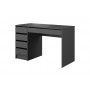Стіл туалетний письмовий Perfect Home Ада / Ada 5S/120 з 5 шухлядами Антрацит (PFH-091308)