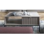 Стіл журнальний Perfect Home Нова / Nova з 2 шухлядами та чорними ніжками L104 Сірий (PFH-091250)