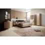 Шкаф полукупе Perfect Home Талли / Tally 4-дверный с зеркалом 4D2S/220 Дуб артизан/антрацит (PFH-091097)