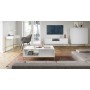 Стол туалетный Perfect Home Новая/Nova с 2 ящиками и золотыми ножками T104 Белый (PFH-091267)
